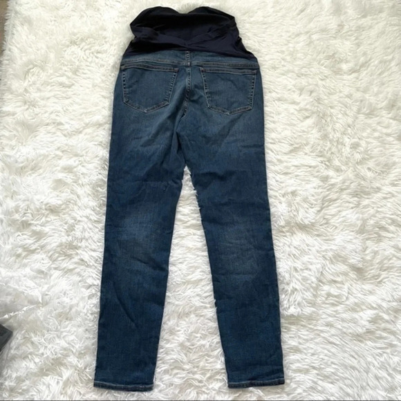 New J Crew Factory Over Belly Maternity Jean 28 - Picture 4 of 10